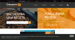 Desktop Screenshot of afuegolento.com